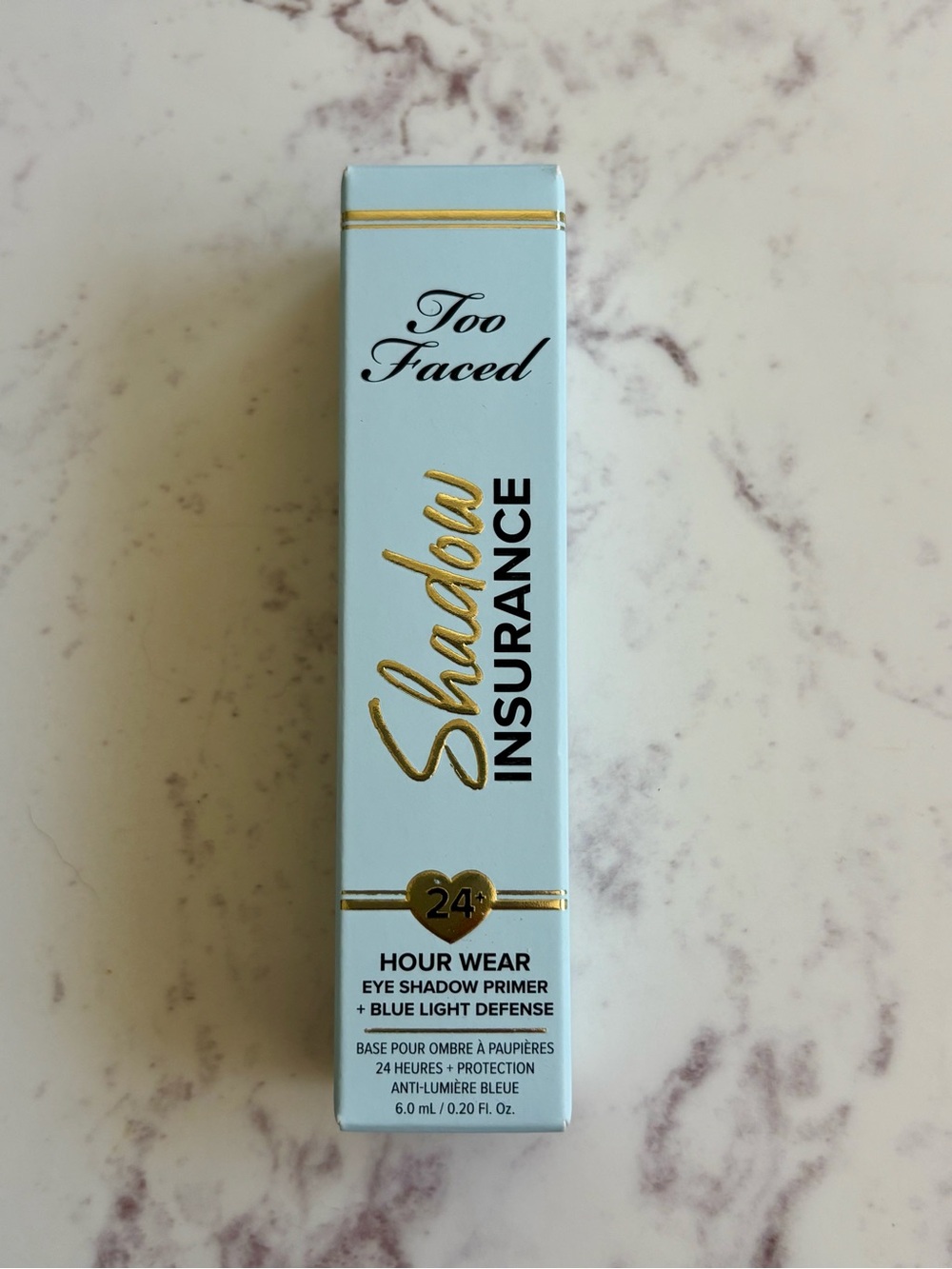 NWT Too Faced Shadow Insurance Eye Shadow Primer 24 Hour Wear